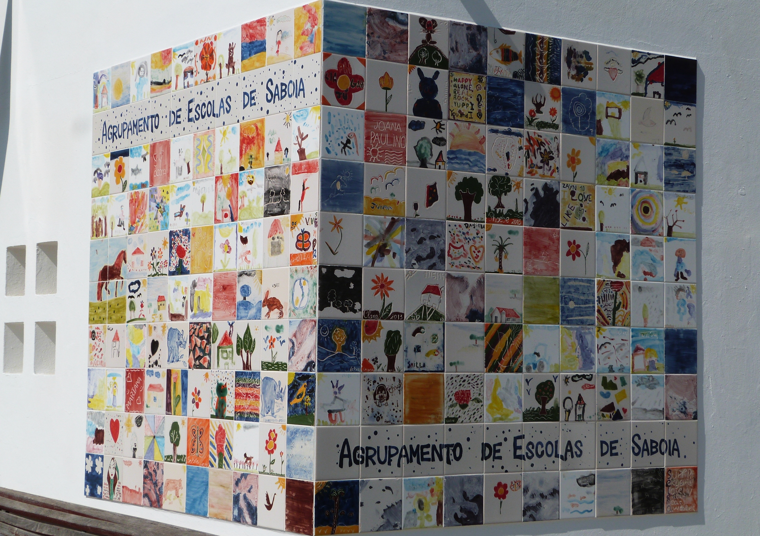 Entrada da EB de Saboia n.º 1