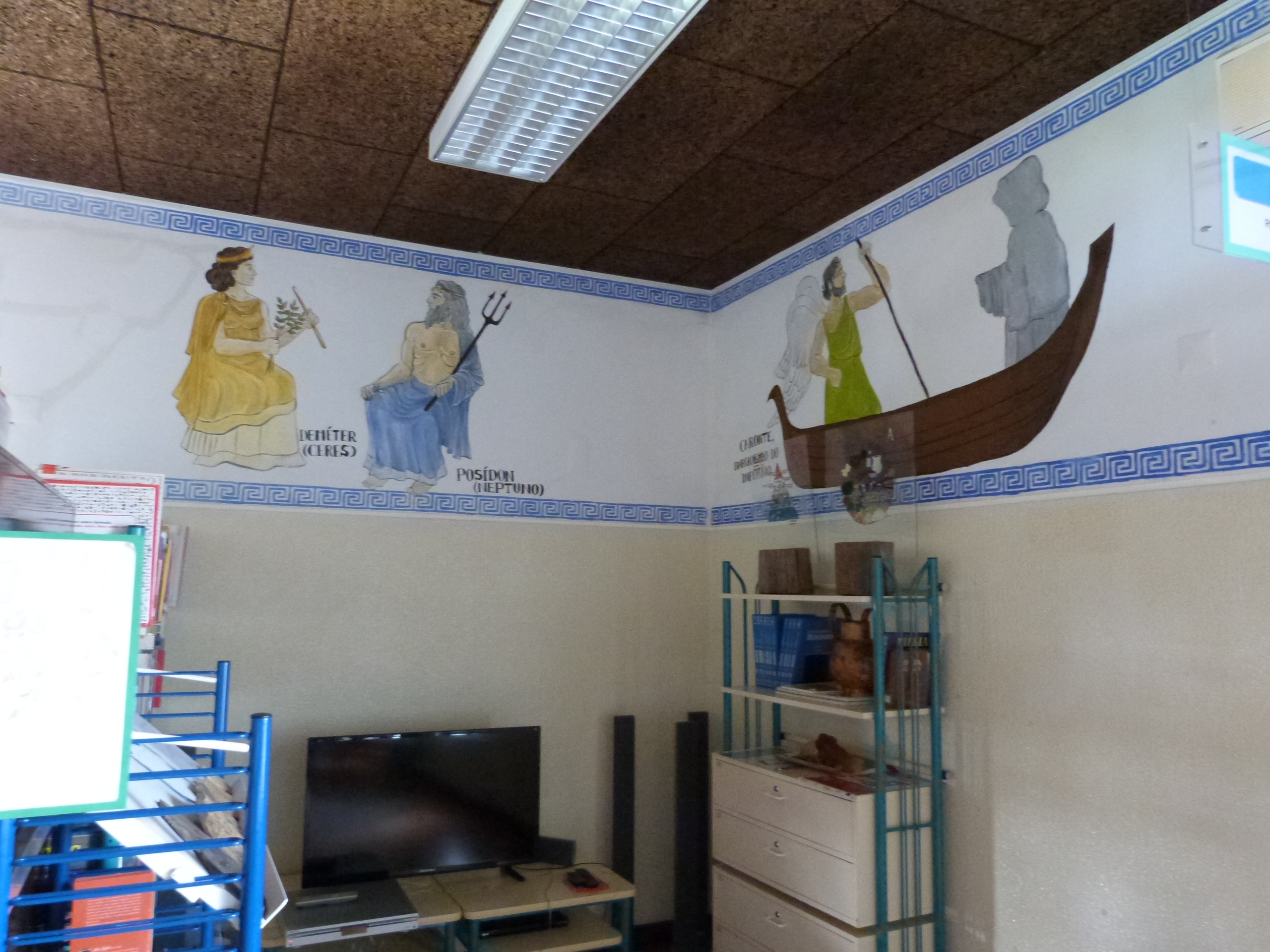 Pintura na Biblioteca 8