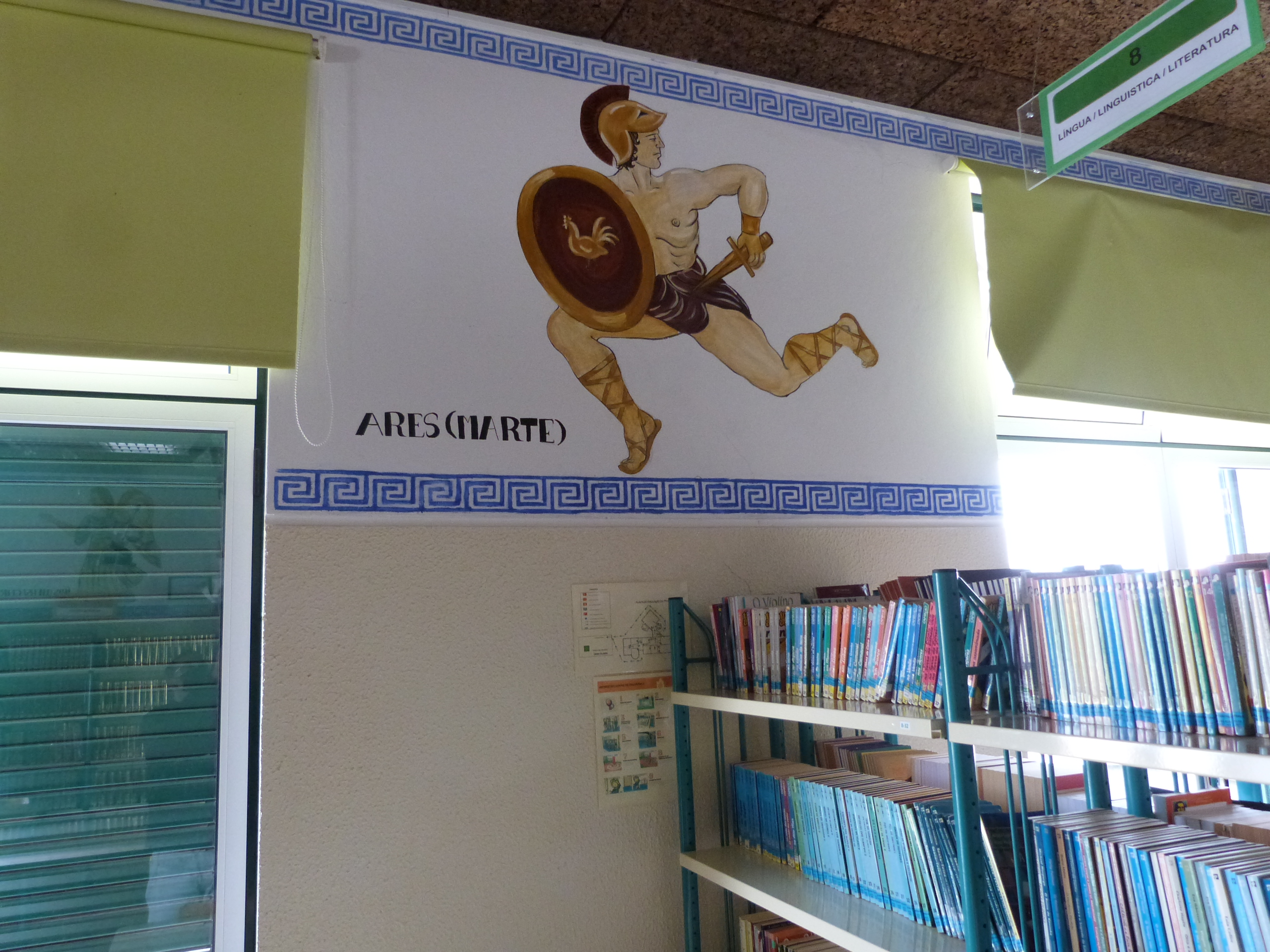 Pintura na Biblioteca 7