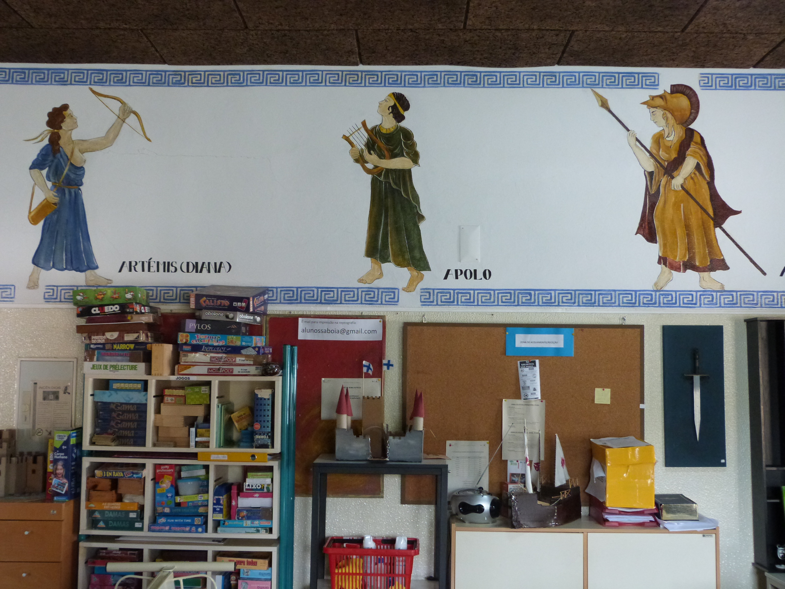 Pintura na Biblioteca 6