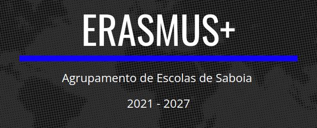 Sítio do Programa Erasmus+ 2021-2027 no AE Saboia