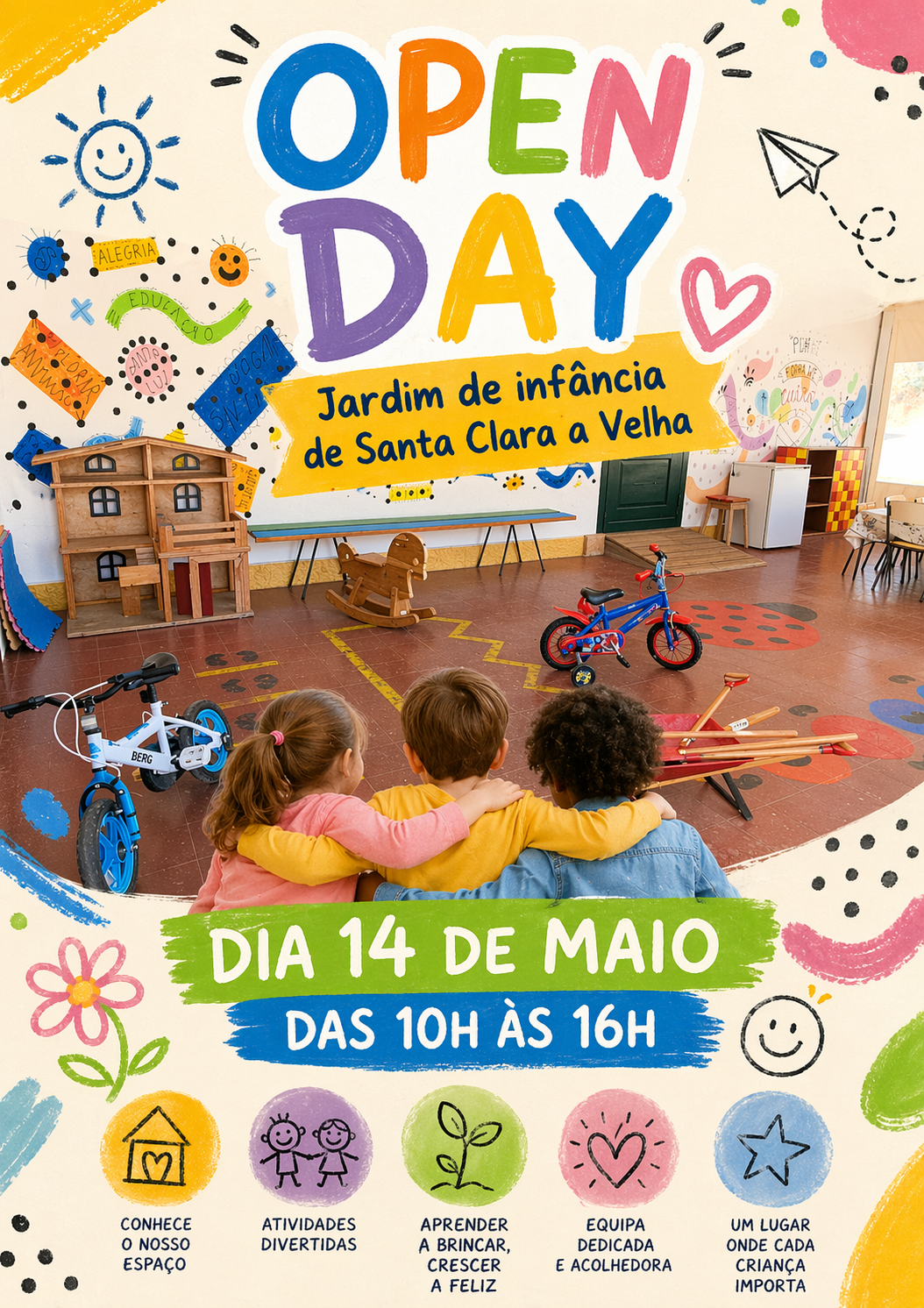 Dia Aberto no Jardim-de-infância de Santa Clara-a-Velha