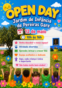 Dia Aberto no Jardim-de-infância de Pereiras-Gare